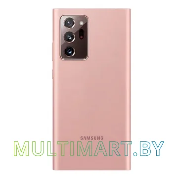Чехол Samsung Smart LED View Cover для Galaxy Note 20 Ultra (бронзовый) картинка 2